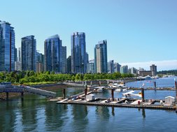 Engels leren in Vancouver - Skyline