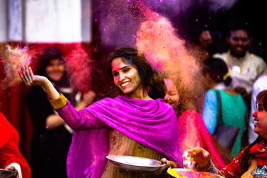 Holi in India Holi in India