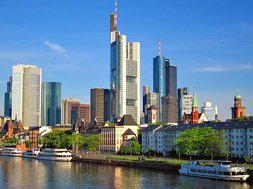 Jongerenreis Duits naar Frankfurt - Skyline