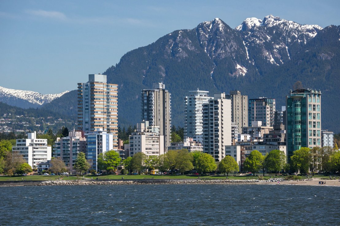 Hier siehst du die wunderbare Natur außerhalb von Vancouver