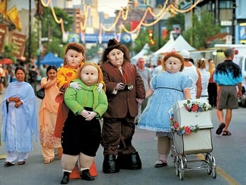 Parade in Montréal