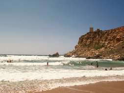 Engels leren op Malta - Strand