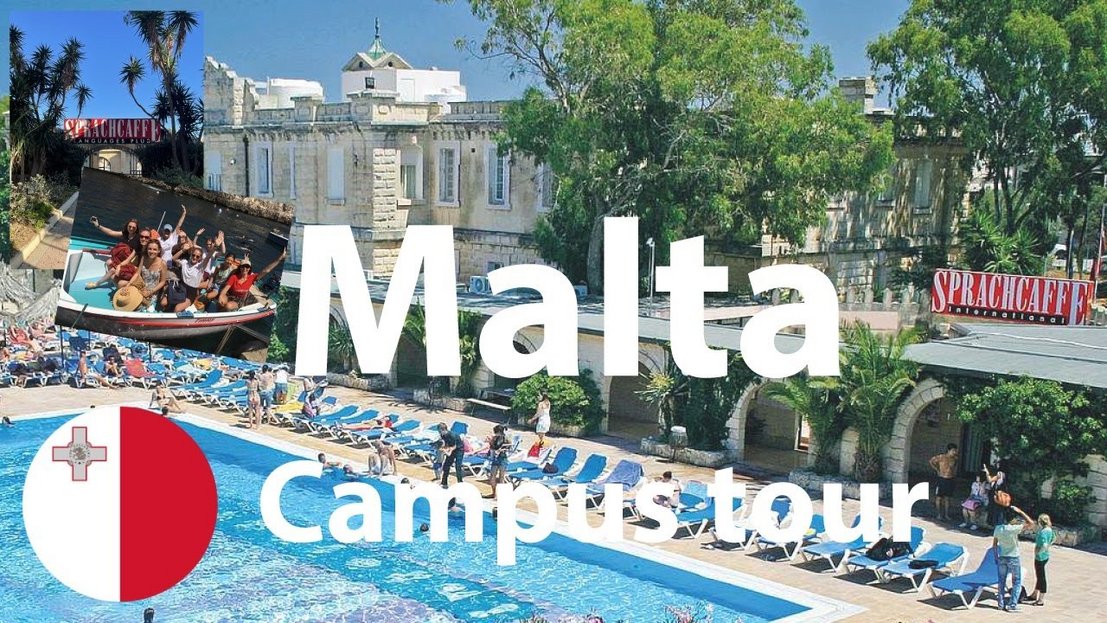 Jongerenreis naar Malta | Sprachcaffe Campus tour | PLUS Taalreizen | 2022